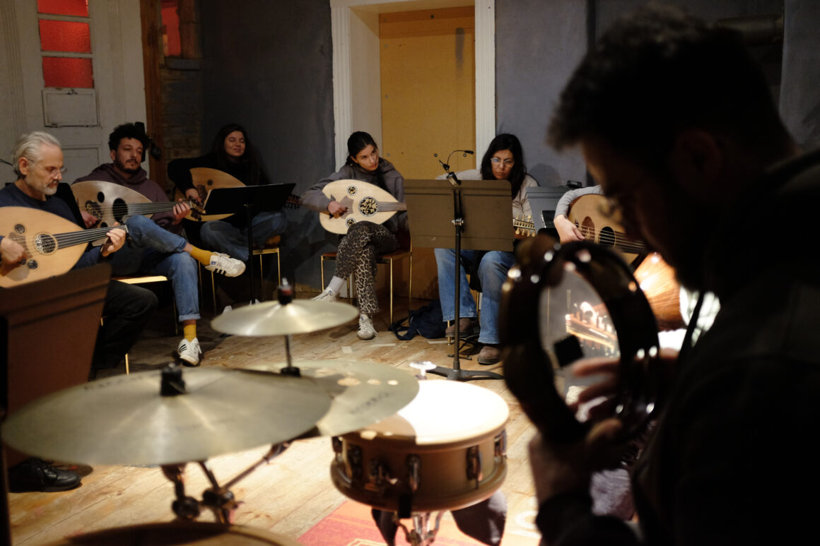 Oud musicians during the festival residency